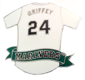 Seattle Mariners Pin Ken Griffey Jr Pin Rare 1996 Home Jersey MLB Licensed pin - Picture 1 of 2