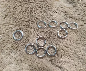 10 Split Rings Size 6 - Picture 1 of 2