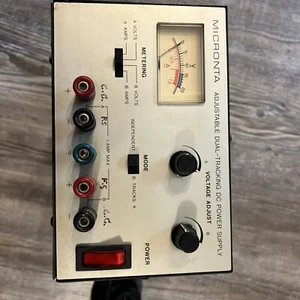 Micronta 22-121 Adjustable Dual-Tracking DC Power Supply Ham Radio - Picture 1 of 5