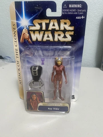 Star Wars: Episode 2 AOTC Ayy Vida Action Figure Outlander Nightclub Patron New Cover