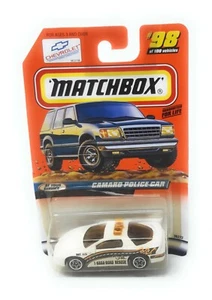 Matchbox MBX Superfast 1999 No 98 Camaro Police Car white USA exclusiv model - Picture 1 of 1