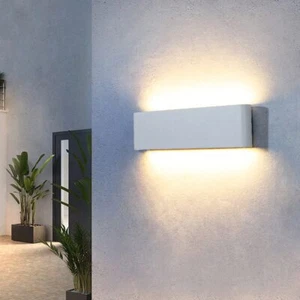 6W 12W LED Wandlampe Wasserdicht Wandbeleuchtung Veranda Gartenlampe Flur Wandleuchte - Bild 1 von 16