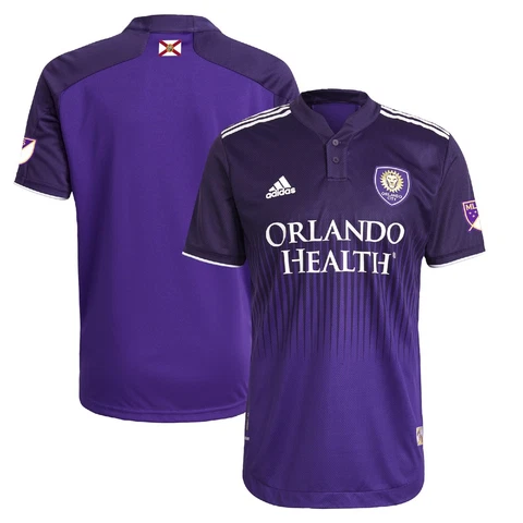 NEW Orlando City SC Authentic MLS Adidas Soccer Jersey Men's Medium $130 NWT Cover