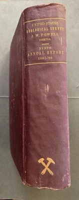 United States Geographical Survey Ninth Annual Report 1887-1888 - Image 1 of 4