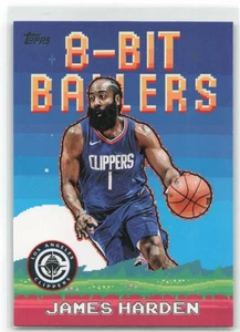 2025-26 Topps Baloncesto 8-Bit Ballers Inserto #8B-16 James Harden Clippers - Imagen 1 de 2