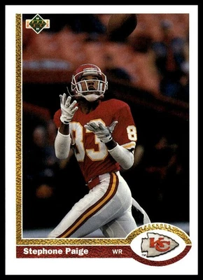 1991 Upper Deck #178 Stephone Paige - Image 1 of 2
