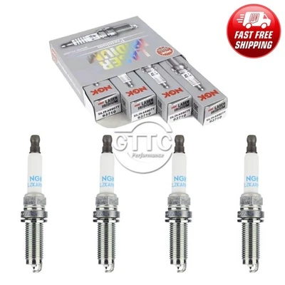 Juego de 4 bujías láser de iridio NGK genuinas para Jaguar/Land Rover L4 Foto 1 de 4
