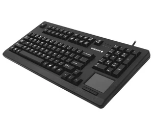 Cherry Keyboards COMPACT,104 KEYS,TOUCHPAD, USB, BLACK, U.S.INT'L LAYOUT - Picture 1 of 1
