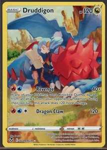 Druddigon TG09/TG30 Silver Tempest Trainer Gallery Pokemon Card Near Mint - Picture 1 of 2