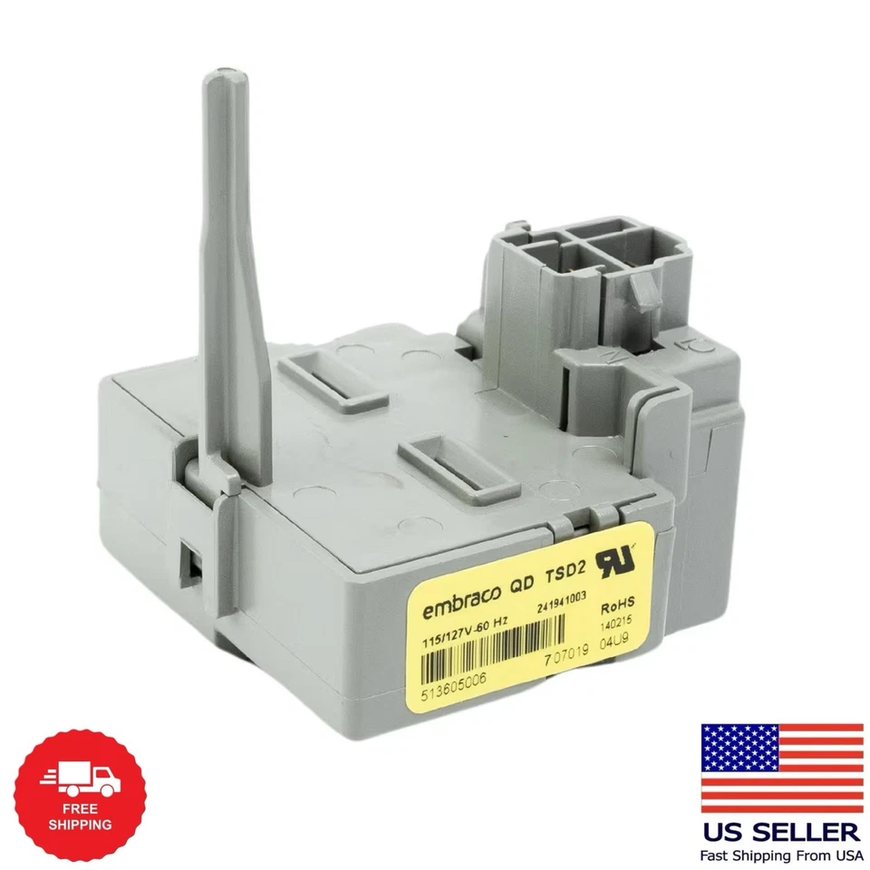 1 of 241941003 Frigidaire Refrigerator Relay Starter OEM Replacement, NEW FAS.. - image 1 of 4