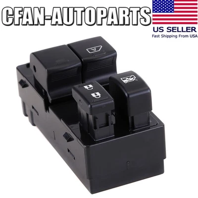 Interruptor de ventana principal lado izquierdo derecho para Nissan NV1500 NV2500 NV3500 2012-2021 Foto 1 de 4