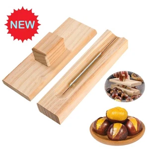 Chestnut Opener Wooden Chestnut Cracker Manual Chestnut Peeling Tool HO T - Picture 1 of 19