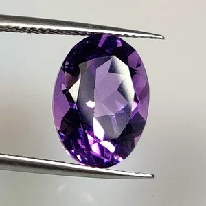 6.19 Natural Purple Amethyst Top Luster Oval Cut - 8106 - Picture 1 of 2