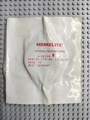 OEM GENUINO NUEVO STOCK ANTIGUO HOMELITE 98326 / A-98326 RESORTE DE REBOBINADO Foto 1 de 2