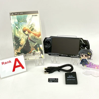 Sony PSP-3000 Piano Black Console A Rank & New Battery USB Cable Set 704 - Image 1 of 4