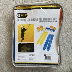 SKLZ Deluxe 10 Man Flag Football Set w/ Cones NEW - Picture 1 of 1