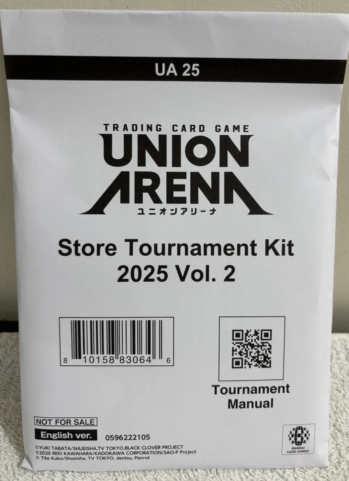 X2 Union Arena Store Tournament Kit 2025 Vol. 2 english Sealed X2 - Image 1 of 1