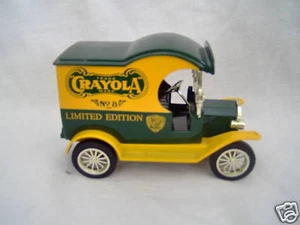 Crayola edición limitada 1912 entrega coche modelo T banco - Imagen 1 de 5