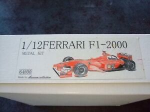 Kit metal 1:12 ferrari F1 2000 by museum collection hiro n°3 ou n°4 ref 64800