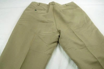 Pantalones plisados con puños Ping para hombre 35 x 31 (ETIQUETADOS COMO 36x32) #V842 Foto 1 de 4