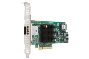HP LSI SAS9217-4i4e 9217-4i4e PCIe x8 6GB RAID-Controller-Karte - Afbeelding 1 van 2