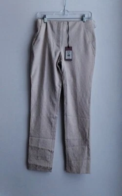 Coast Size 8 Trousers Beige Cream Jaquard Dressy Rrp£89 - Image 1 of 4