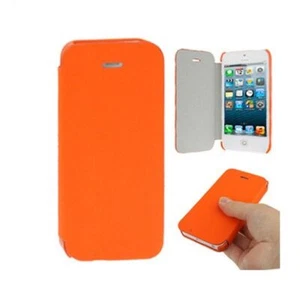 Futerał ochronny Slim Case Cover Pokrowiec Etui na telefon komórkowy Flip Quer do iPhone 5 Nowe - Zdjęcie 1 z 3