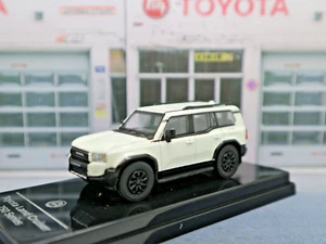 Toyota Land Cruiser J25 bianco - Para64 (1/64) modellino auto model car - Foto 1 di 6