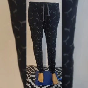 PANTALÓN DE SALÓN PUMA MICROFLEECE PARA HOMBRE CON LOGO DE GATO TALLA XL NEGRO - Imagen 1 de 8