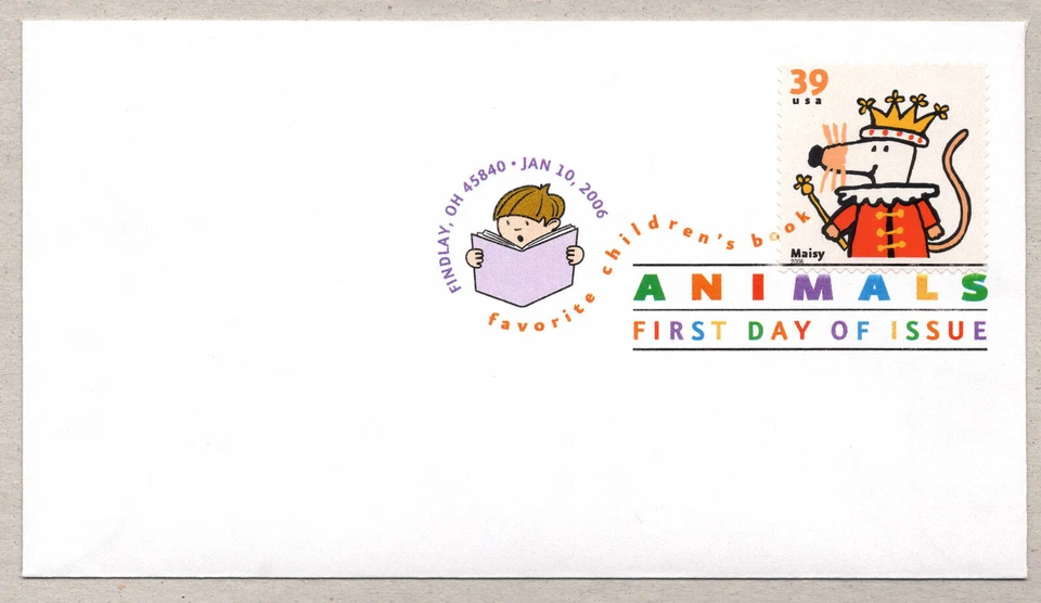 2006 FDC First Day Cover Post Office ANIMALS - Image 1 of 1