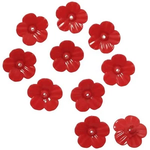 10 Pcs Hummingbird Feeders Flowers, Feeding Ports Bird Feeder Replacement Parts - Picture 1 of 5