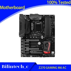 FOR MSI Z270 GAMING M6 AC Gaming Motherboard Supports 6-7 Generation 64GB DDR4 - Picture 1 of 5