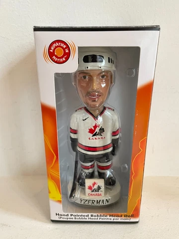 NHL 2002 OLYMPICS TEAM CANADA STEVE YZERMAN BOBBLE HEAD Cover