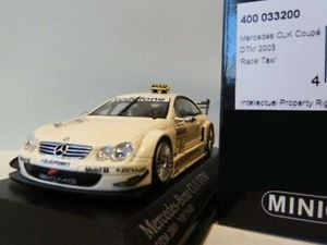 WOW EXTREMELY RARE Mercedes CLK55 AMG 574HP #1 DTM 2003 Vip Taxi 1:43 Minichamps - Picture 1 of 3
