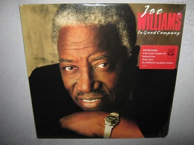 JOE WILLIAMS In Good Company SEALED New Vinyl LP 1989 837-932-1 Shirley Horn - Image 1 of 4