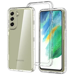 Clear Shockproof Heavy Duty Slim Hard Case Cover For Samsung Galaxy S21 FE 5G - Picture 1 of 11