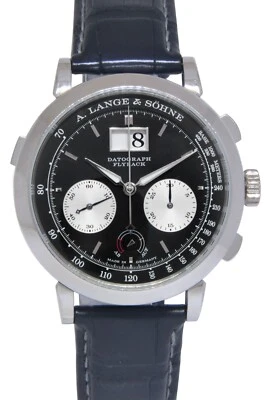 A. Lange & Sohne Datograph Flyback Chronograph Platinum 41mm Watch B/P 405.035 - Image 1 of 4