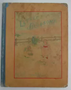 LITTLE BLOSSOMS, Victorian Children's Book, Illustrated, 1st Ed., 1885 - Foto 1 di 7