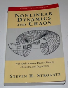 Strogatz Nonlinear Dynamics Chaos Application Physics Biology Chemistry vg pbk - Picture 1 of 2