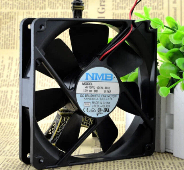 Ventilador de refrigeración #LRR 1 PIEZA NUEVO NMB 4710NL-04W-B10 12V0.16A 12 cm 12025 Foto 1 de 1