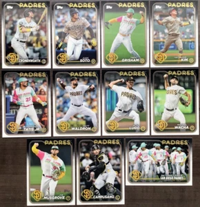 JUEGO EQUIPO BASE SERIE 1 TOPPS 2024 SAN DIEGO PADRES TATIS SOTO - Imagen 1 de 1