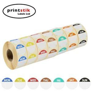 Food Labels Hygiene Catering Labels Day Dot Single Days and Complete Week - Picture 1 of 18