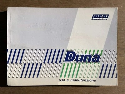Libretto uso e manutenzione Fiat DUNA - 1986 - Originale - Immagine 1 di 4
