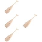 4 Count Charcuterie Board Boat Accessories Children's Paddle Wooden