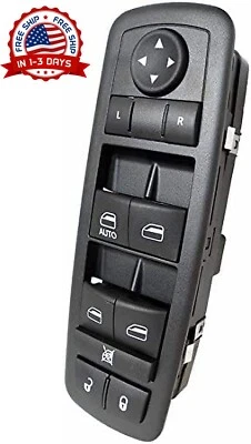 Interruptor de la ventana eléctrica Para 2007 - 2011 Jeep Lberty & Dodge Nitro Foto 1 de 4