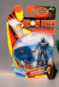 Hasbro Iron Man Armored Adventures Stealth Upgrade 3,75" Figur Neu in OVP Rarität - Bild 1 von 4