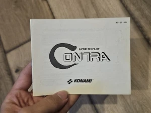 Contra Nintendo NES Manual Only NO GAME - Bild 1 von 3