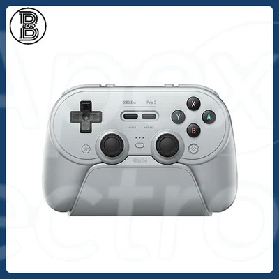 8BitDo Pro 3 Bluetooth Controller TMR Joysticks Anti Drift With Charging Dock - Bild 1 von 4