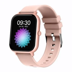 ZL54CJ Pink Smartwatch Women BT Call Heart Rate Sport Mode Fitness Tracker - Picture 1 of 6