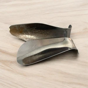 Vintage Metal Shoe Horn Florsheim & Kinney Shoes Qty 2 - Picture 1 of 14